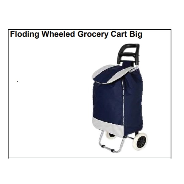 Floding Wheeled Grocery Cart Big