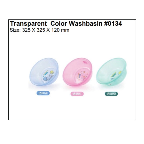 Transparent Color Washbasin