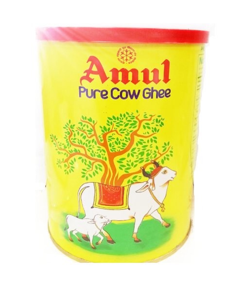Amul Pure Cow Ghee 1L Yellow Tin