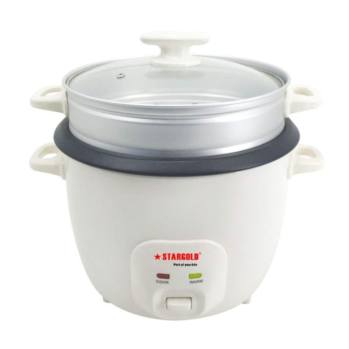 STAR GOLD  best Quality Rice Cooker 1 Litter (SG-1566M1L)