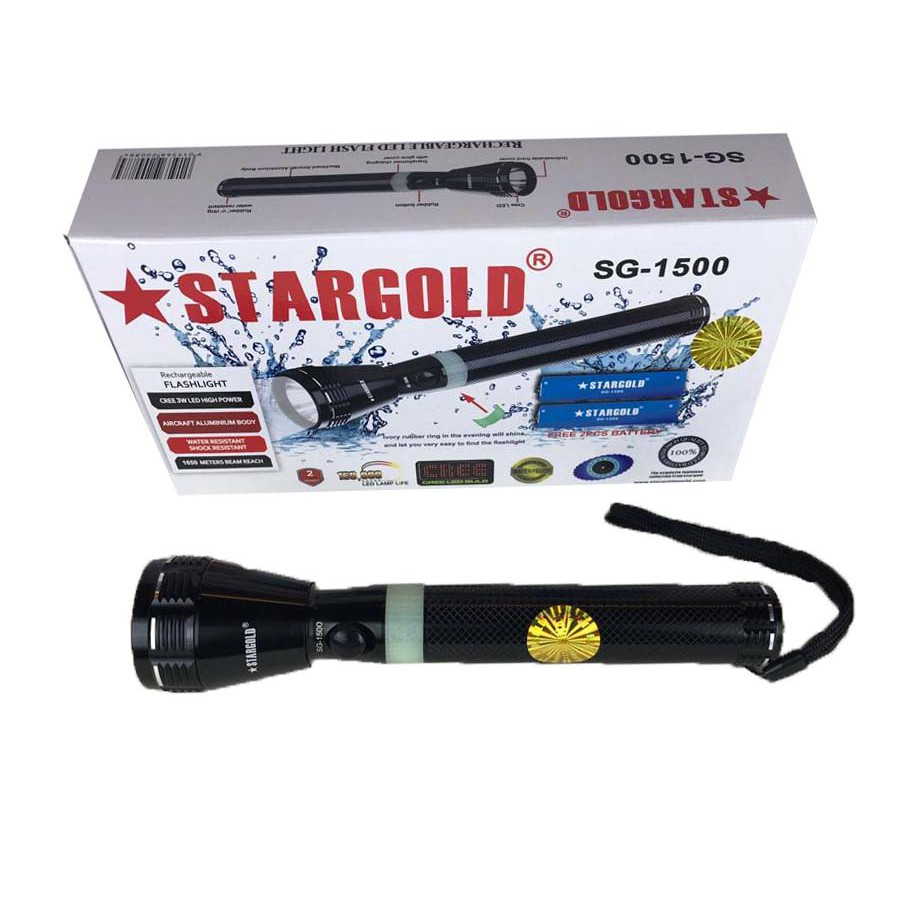 Stargold LED Rechargeable Flash Light  made in japan