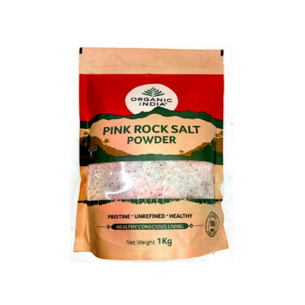Organic India Himalayan Pink Salt CERTIFIED ORGANIC 1k