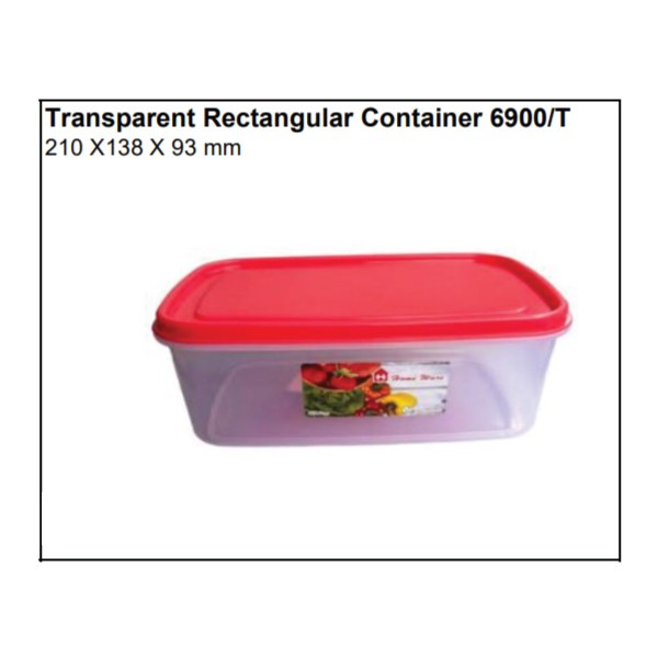 Transparent Rectangular Container