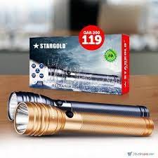 Stargold LED Rechargeable Flash Light  made in japan