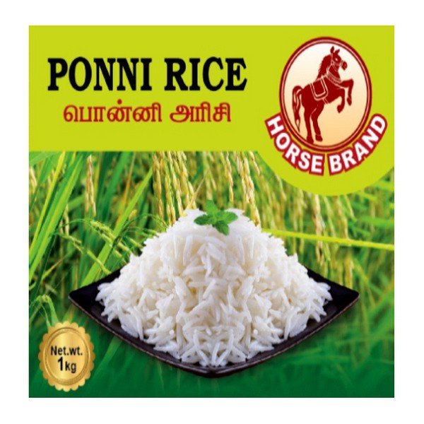 Horse Brand Ponni Rice 1kg