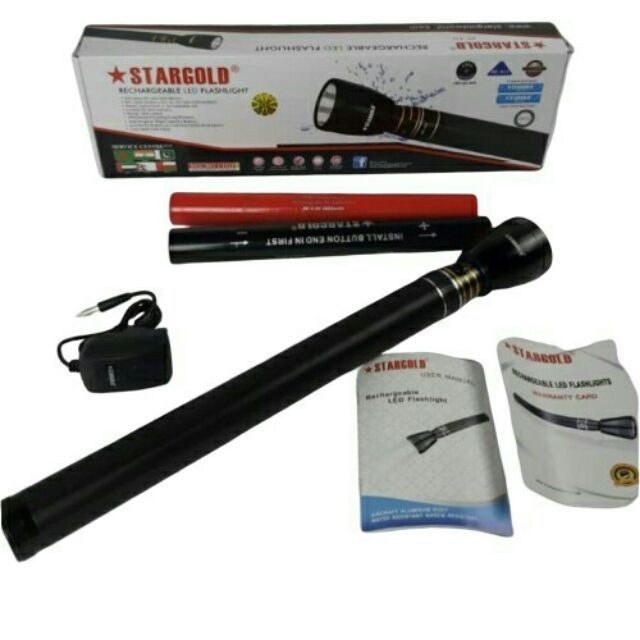 Stargold LED Rechargeable Flash Light  made in japan