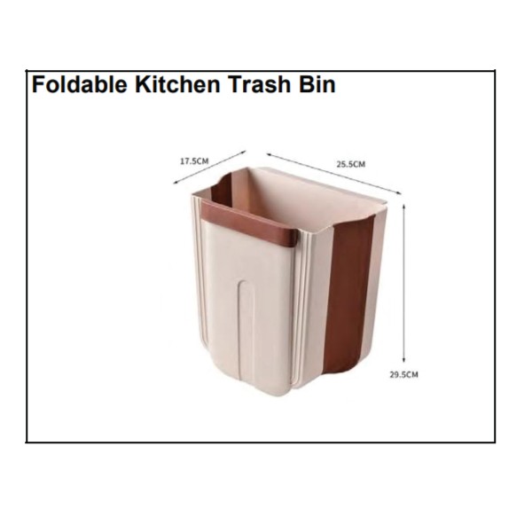 Foldable Kitchen Trash Bin