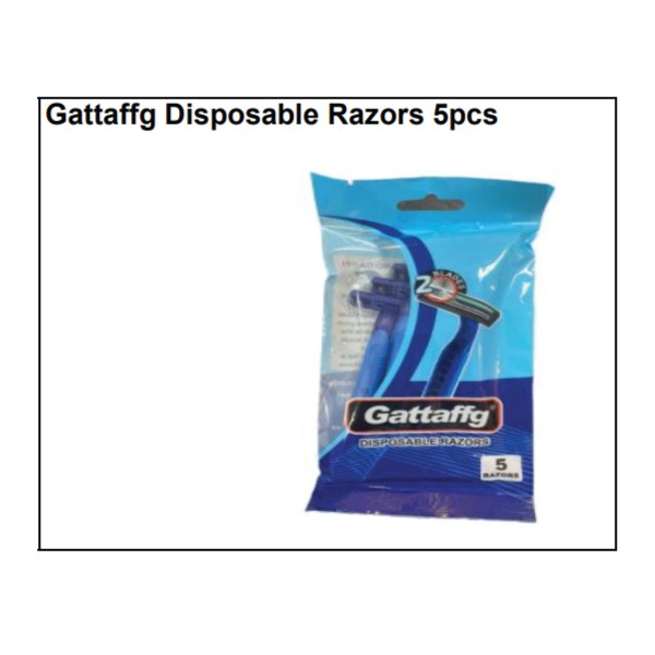 Gattaffg Disposable Razors 5pcs
